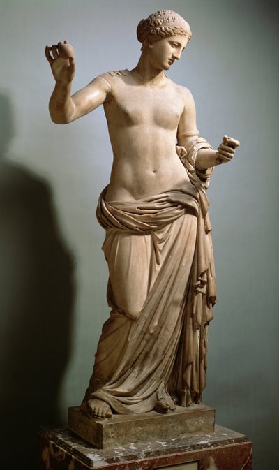 La Venere di Arles, copia romana di un originale greco, c.30 a.C.-14 d.C. da Praxiteles